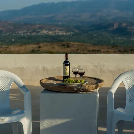 Bella-Maria At Aptera With Mountain And Sea View !! Chania  Exterior photo