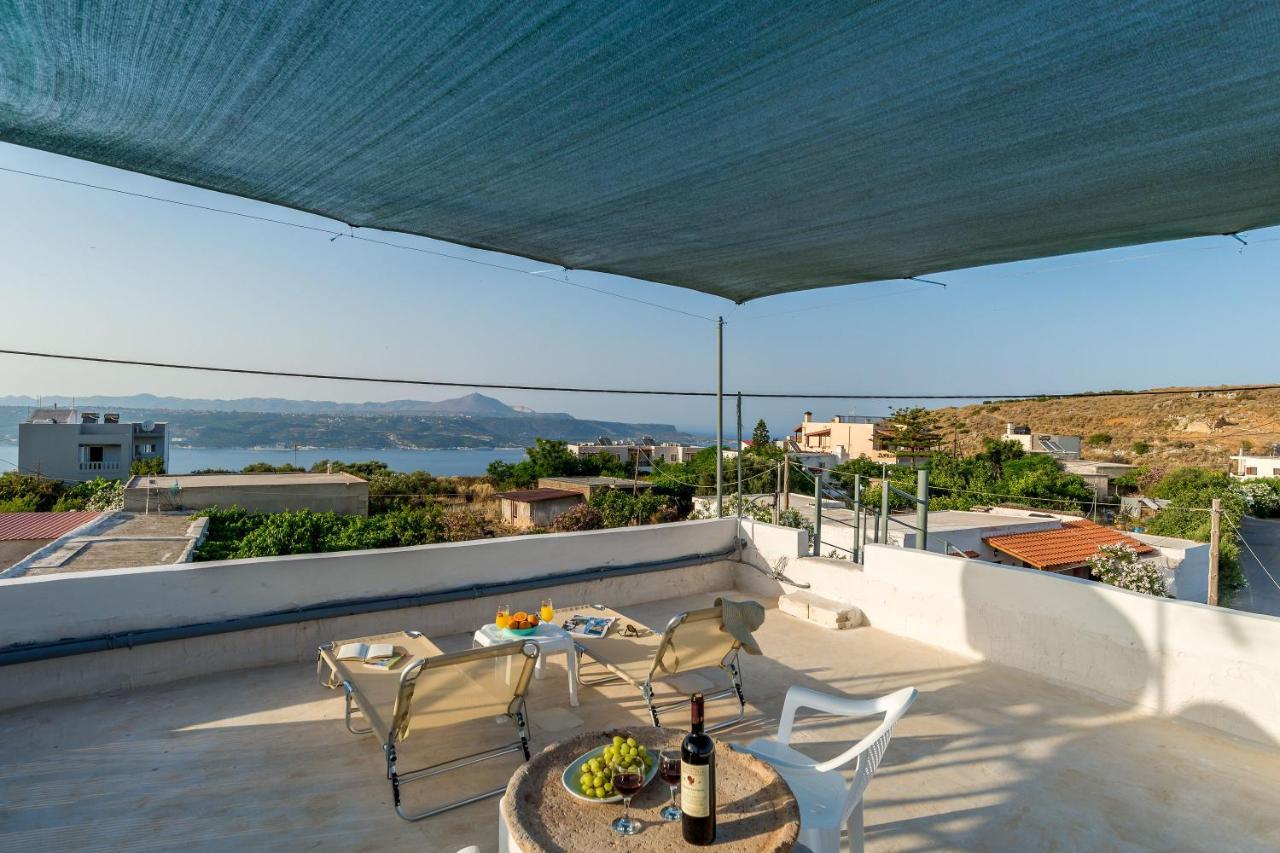 Bella-maria At Aptera With Mountain And Sea View !! * La Canée